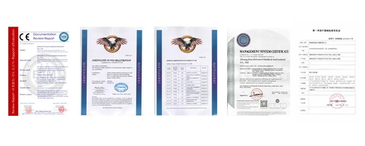 Short Wrist Splint  Certificate
